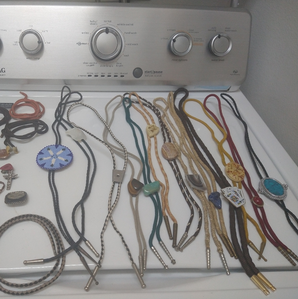 Assortment of bolo ties